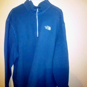 The North Face XXXL Quarter Zip Pullover Blue just like new.